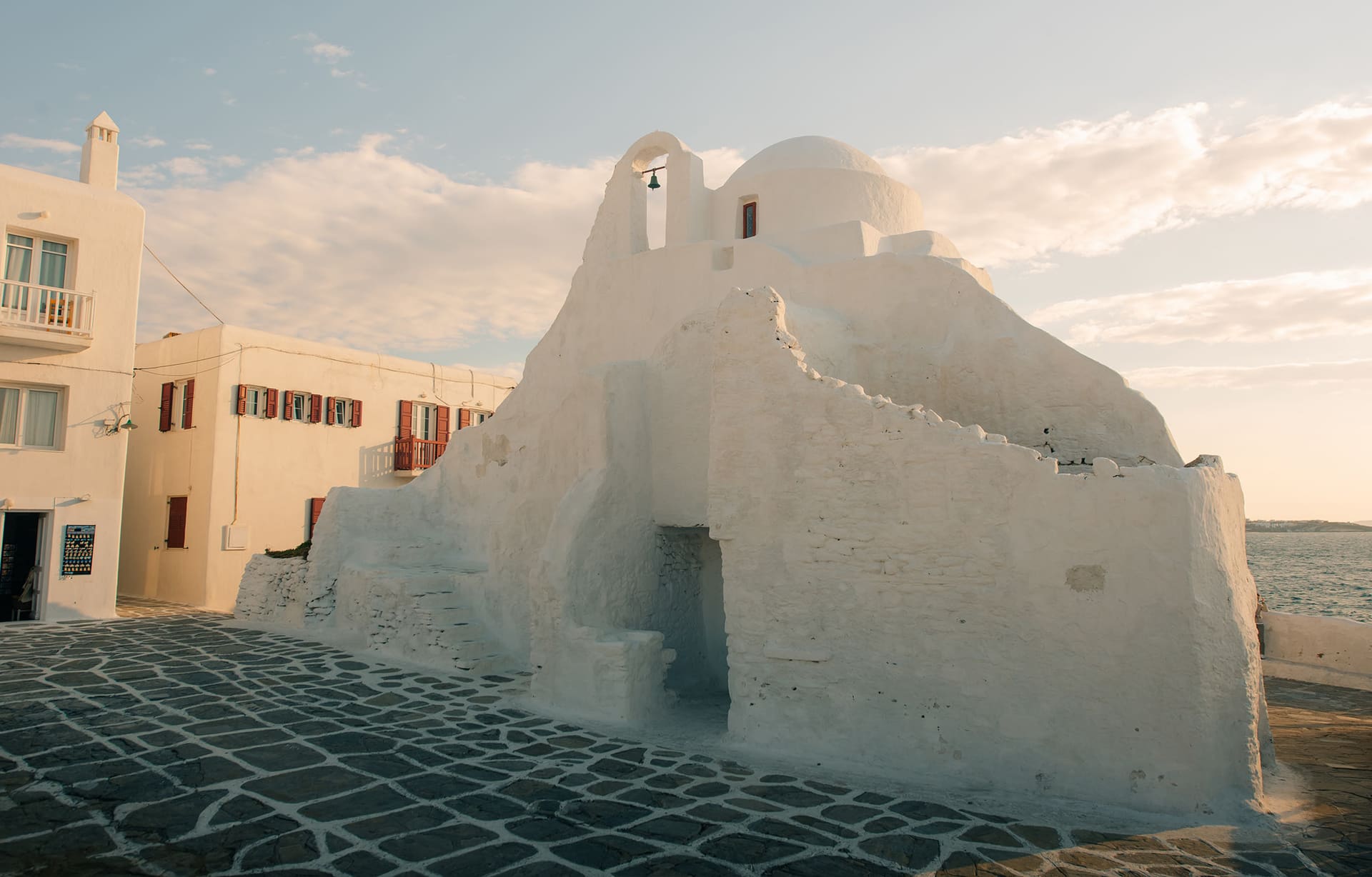 Mykonos harbor